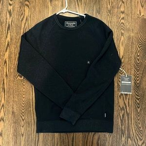 Dark Blue Abercrombie and Fitch Sweater Fleece.
